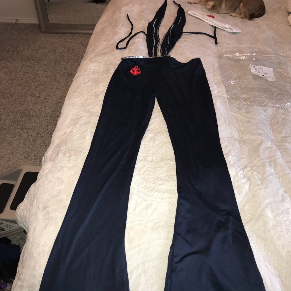 😍Sexy Halloween costume Sailor Girl pant jumpsuit